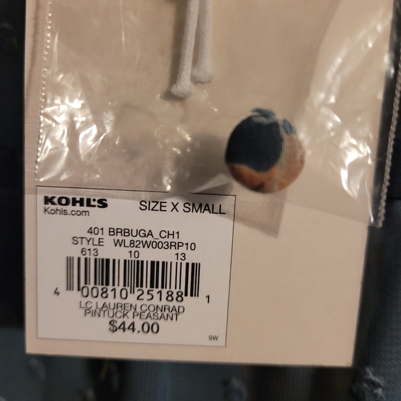 Lauren Conrad Women's 3/4 Sleeve Blouse - Picture 8 of 9